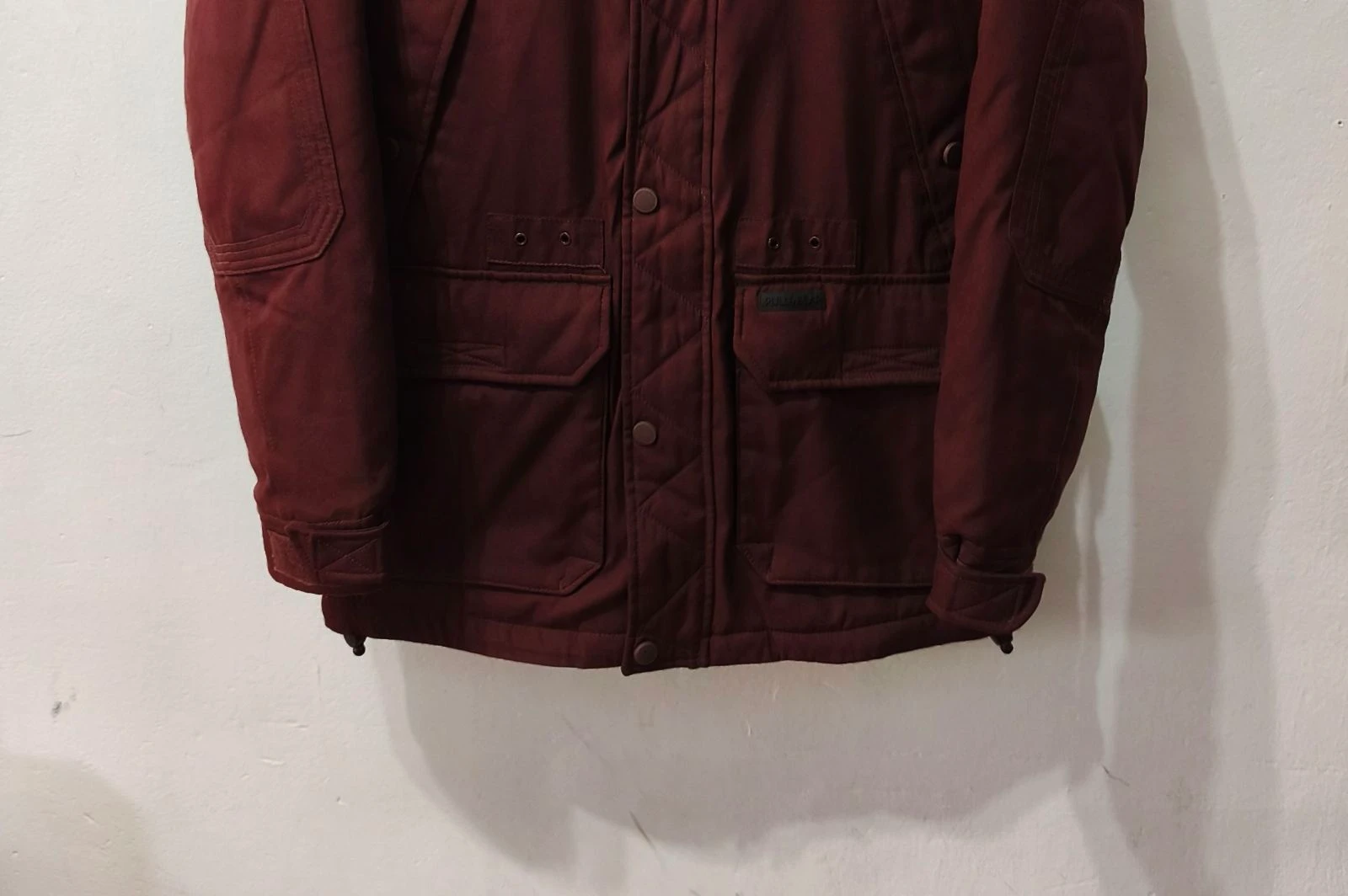 Bordeaux Pull&Bear men's jacket Size M – photo 6